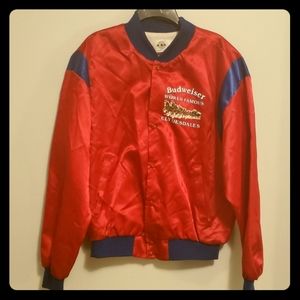 Vintage Budweiser Track Jacket